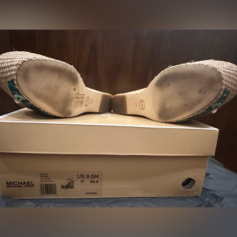 Michael Kore Fisher Wedge Sandal